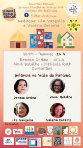 semana mundial brincar2 Instituto Ruth Guimarães Semana Municipal do Brincar