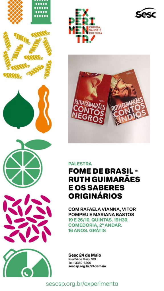 WhatsApp Image 2023 10 08 at 14.48.16 Instituto Ruth Guimarães Fome de Brasil - Ruth Guimarães e os saberes originários